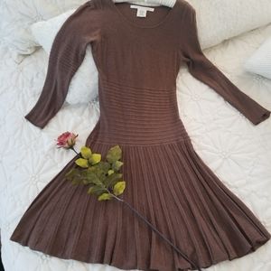 Max studio sweater dress light knit M